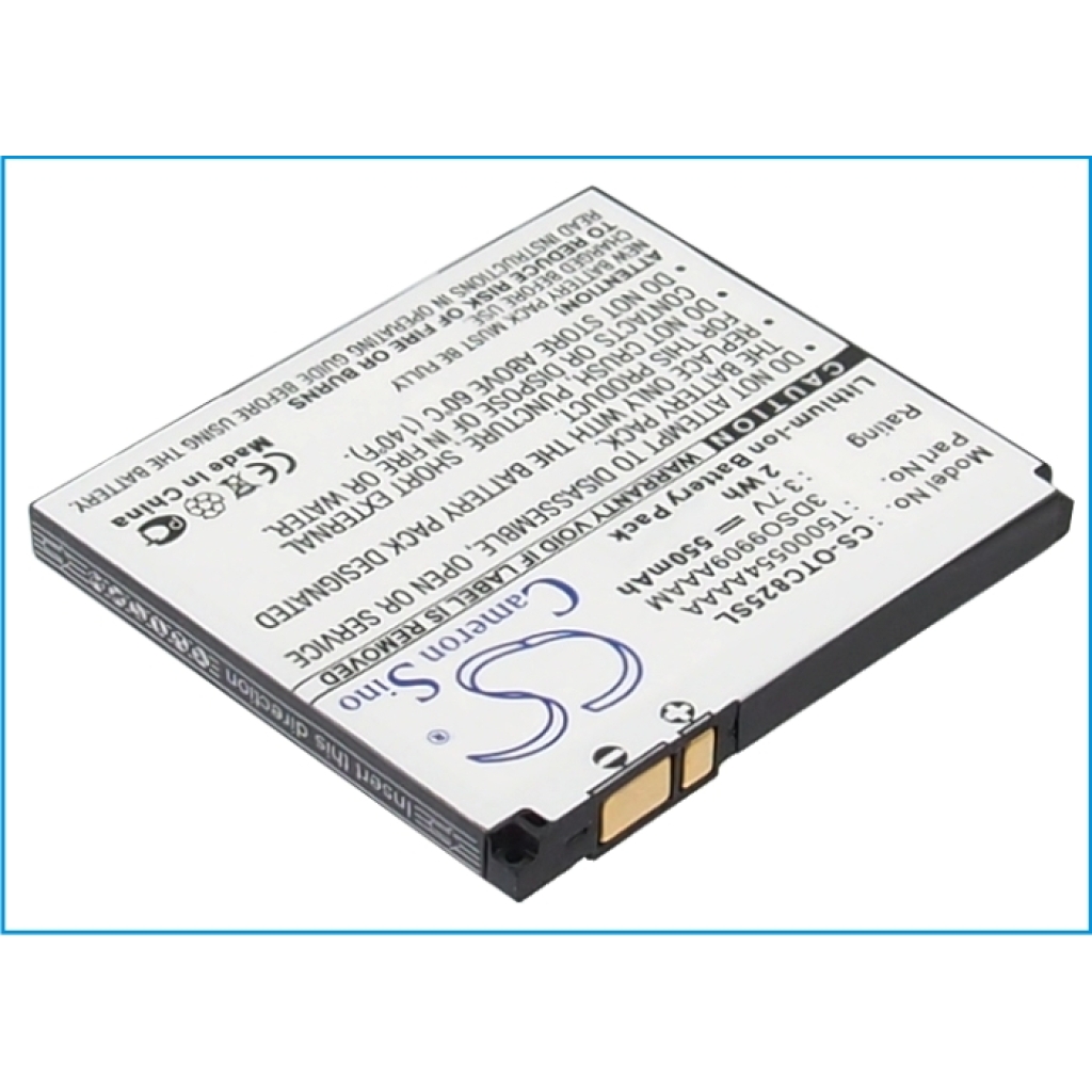 Batería del teléfono móvil Alcatel One Touch C825