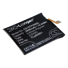 Reemplazo de batería compatible para Alcatel TLP029D1
