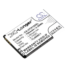 Reemplazo de batería compatible para Alcatel TLI008C1
