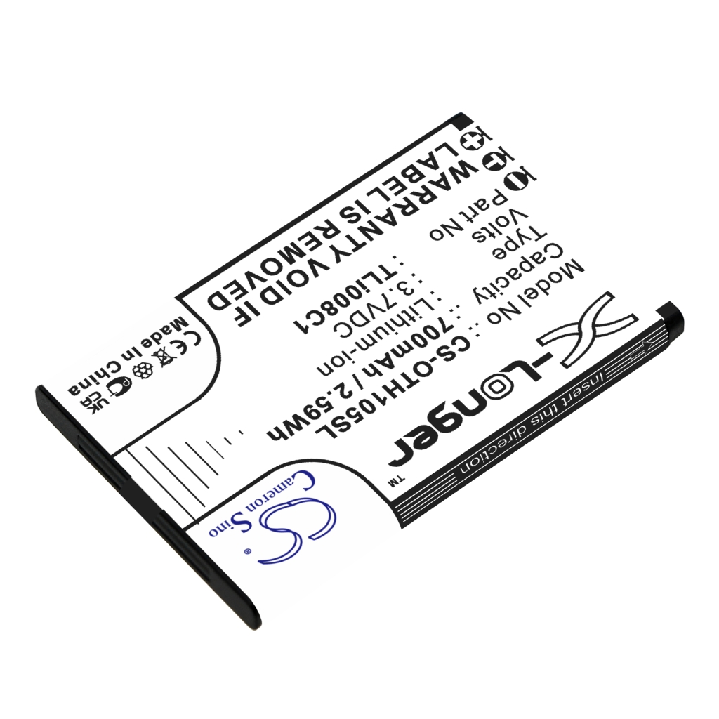 Batería del teléfono móvil Alcatel CS-OTH105SL