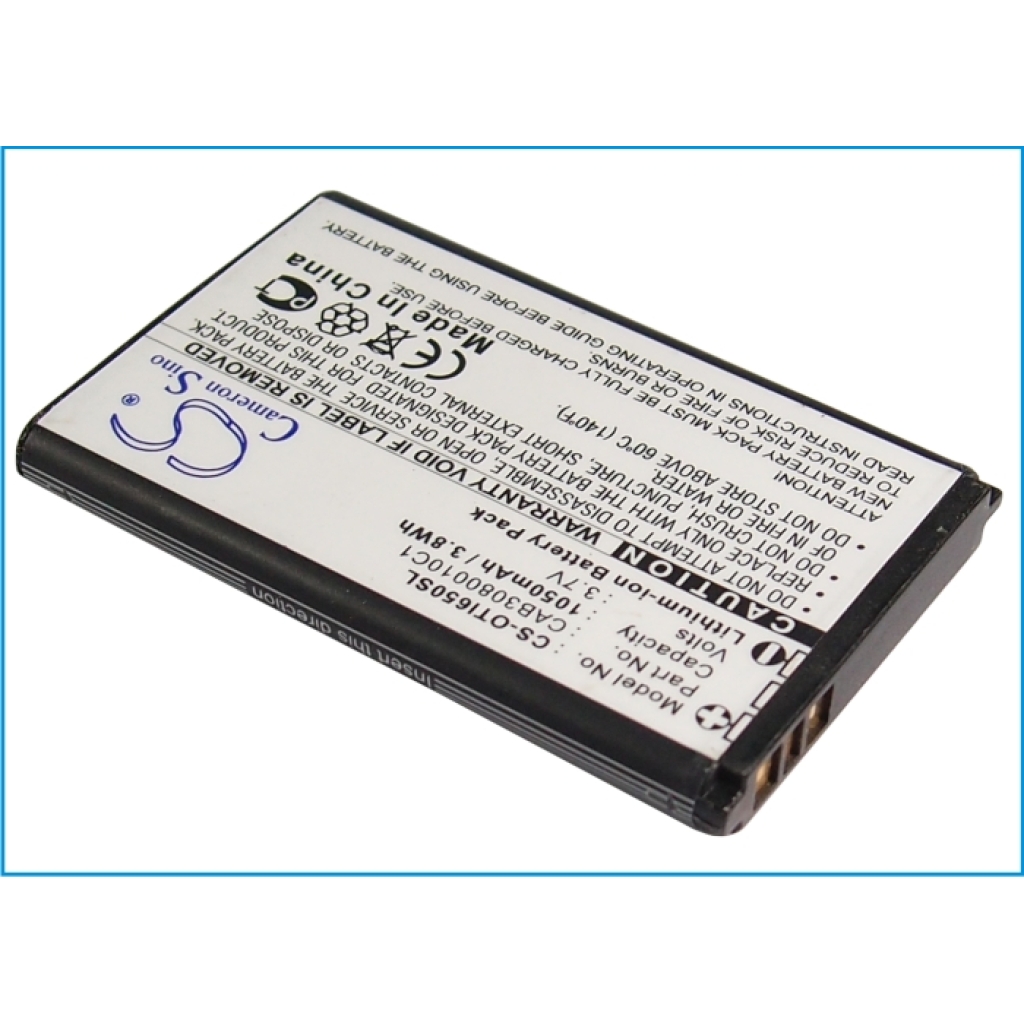 Batería del teléfono móvil Alcatel OT-I650