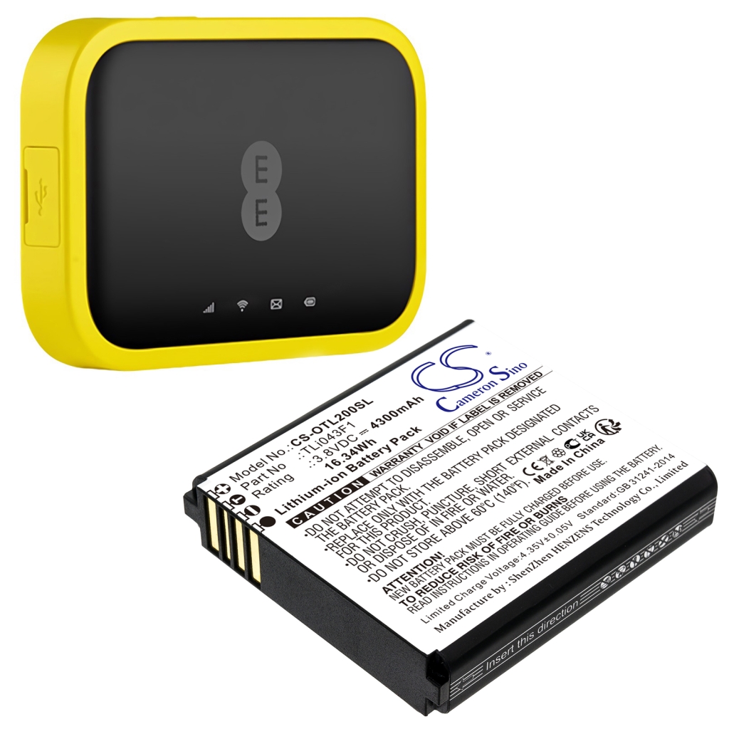 Batería de punto de acceso Alcatel MW513U