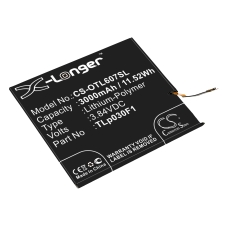 Reemplazo de batería compatible para Alcatel CAC3000020C1,CAC3000028C2,DT60BATT,TLP030F1,TLP030F2