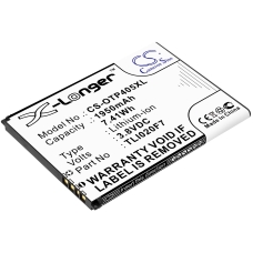 Reemplazo de batería compatible para Alcatel TLI020F7