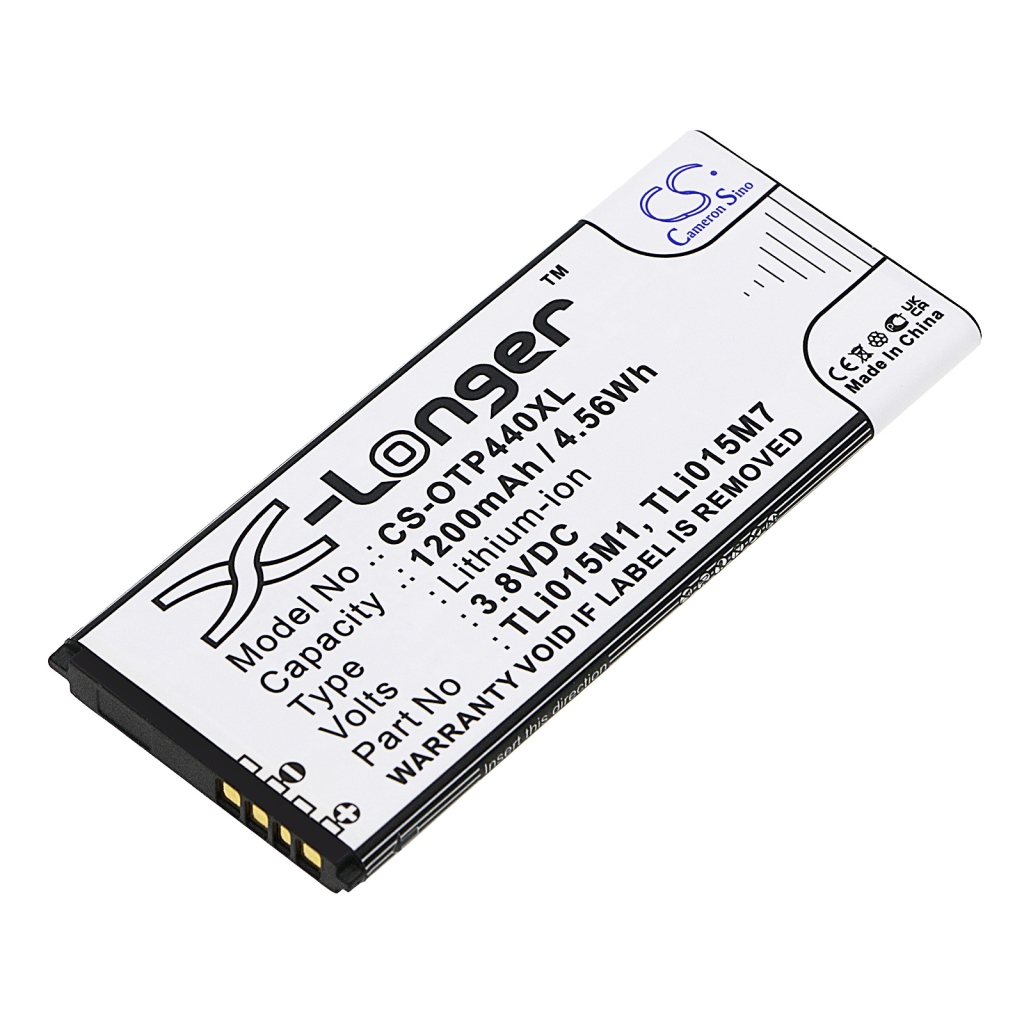 Batería del teléfono móvil Alcatel CS-OTP440XL