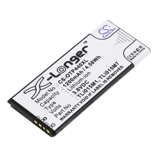 Reemplazo de batería compatible para Alcatel TLI015M1,TLI015M7,TLI015MA