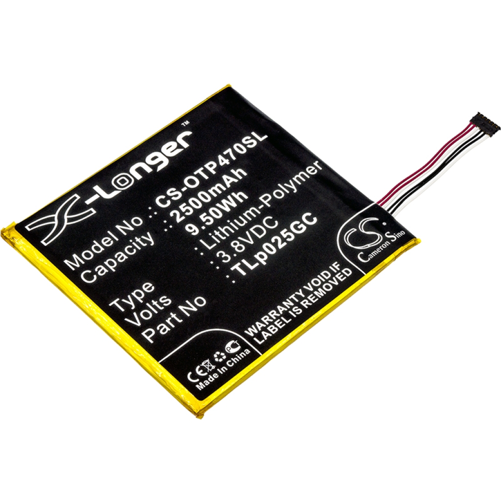 Batería del teléfono móvil Alcatel CS-OTP470SL