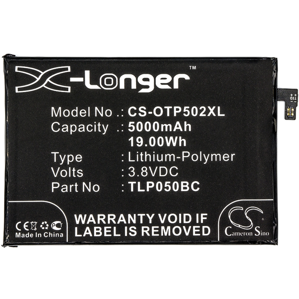 Batería del teléfono móvil Alcatel CS-OTP502XL