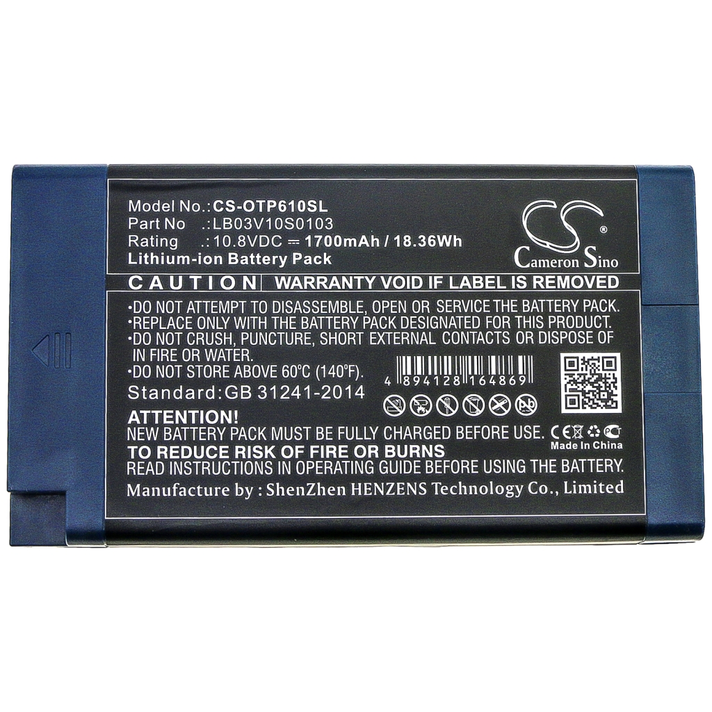Batería para herramientas eléctricas Opwill CS-OTP610SL