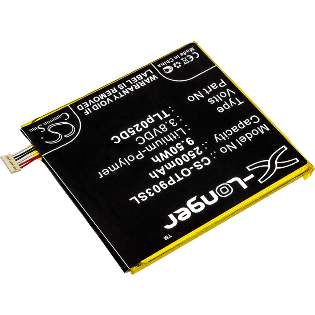 Batería del teléfono móvil Alcatel OT-9001A