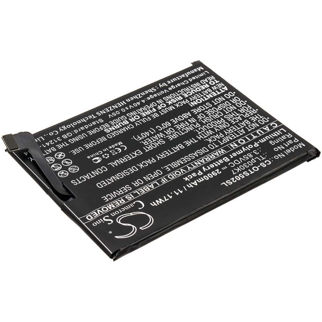 Batería del teléfono móvil Alcatel CS-OTS502SL