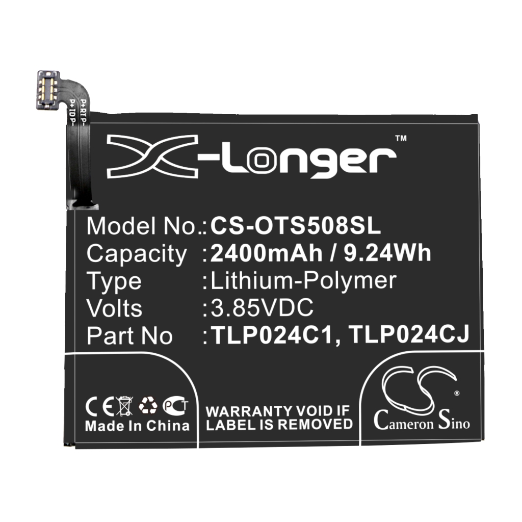 Batería del teléfono móvil Alcatel A30