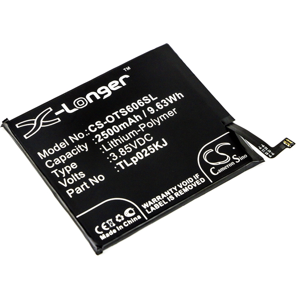Batería del teléfono móvil Alcatel CS-OTS606SL