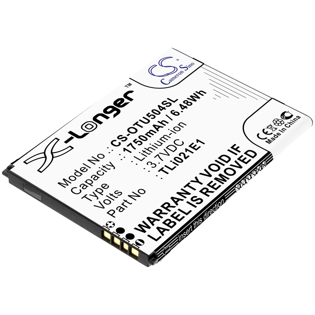 Batería del teléfono móvil Alcatel CS-OTU504SL