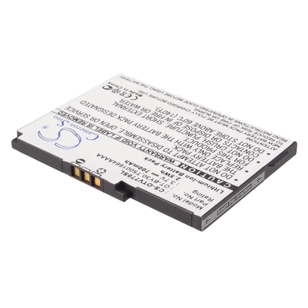 Batería del teléfono móvil Alcatel One Touch V770