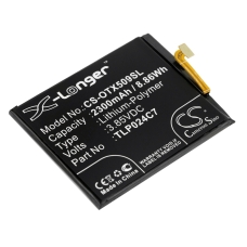 Reemplazo de batería compatible para Alcatel TLP024C7