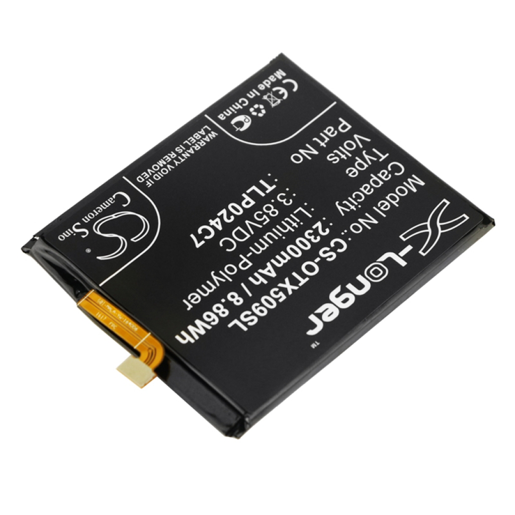 Batería del teléfono móvil Alcatel CS-OTX509SL