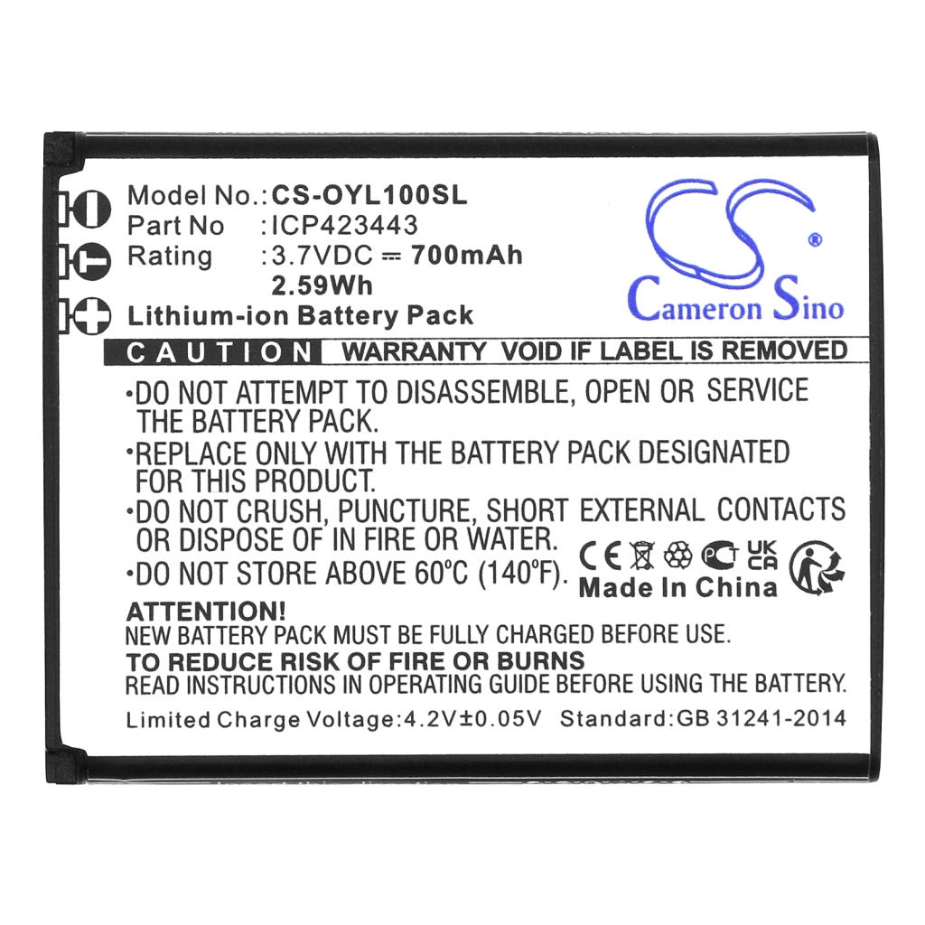 Batería del teléfono móvil Olympia CS-OYL100SL