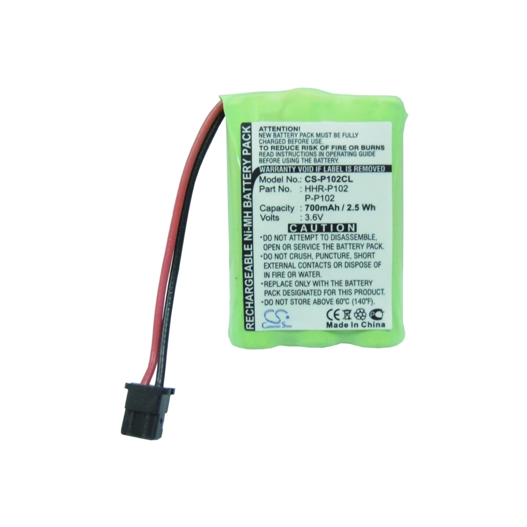 Batería para teléfono inalámbrico Uniden TCX800