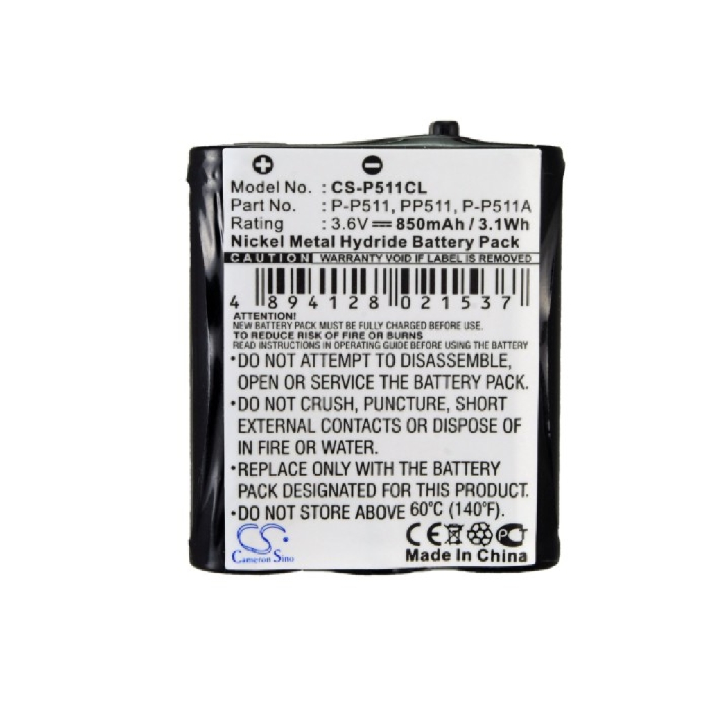 Batería para teléfono inalámbrico Sanyo GES-PCF10