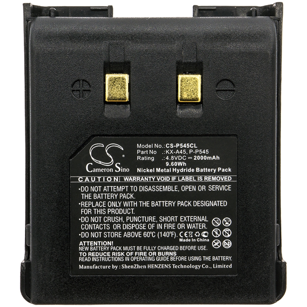 Panasonic Batería para teléfono inalámbrico CS-P545CL
