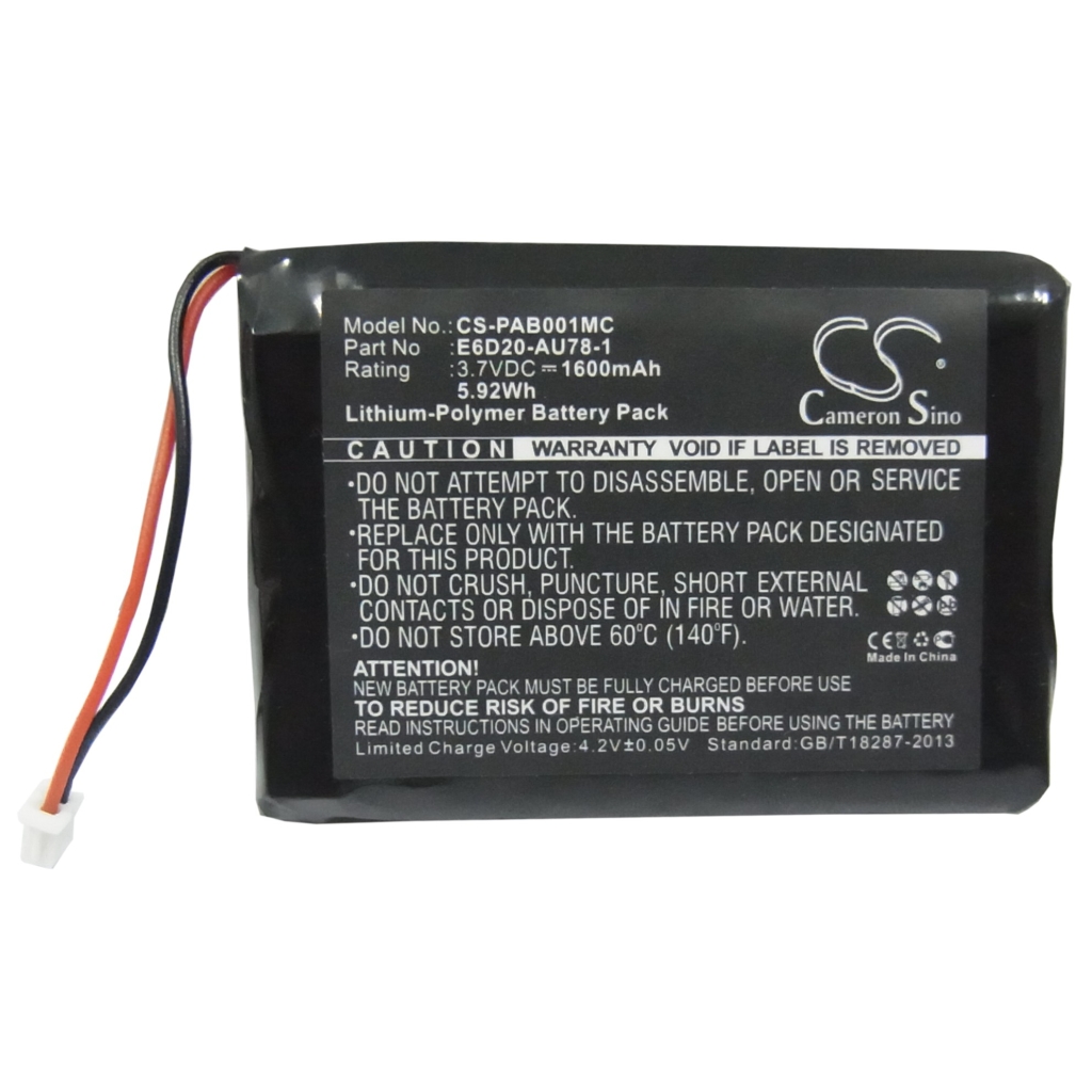 Batería de la cámara Panasonic CS-PAB001MC