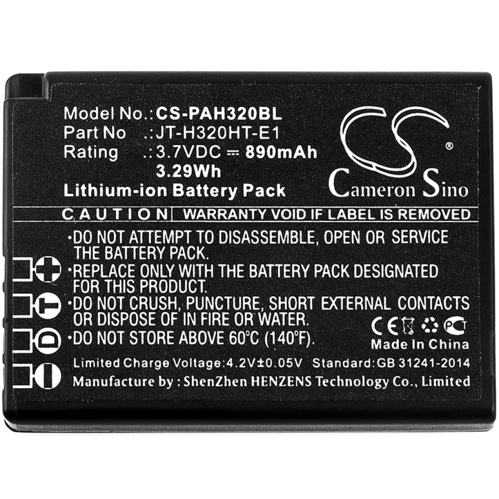 Batería de código de barras, escáner Panasonic CS-PAH320BL