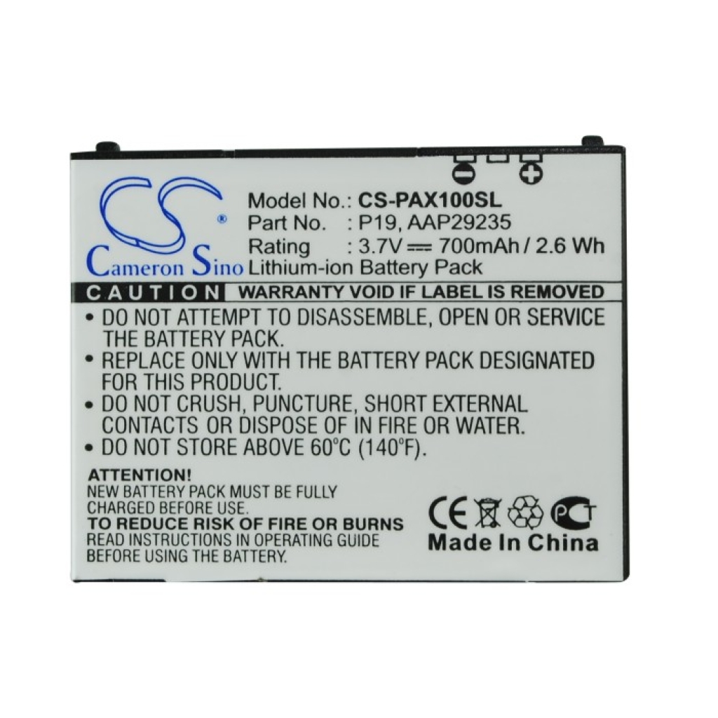 Batería del teléfono móvil SoftBank P-01A