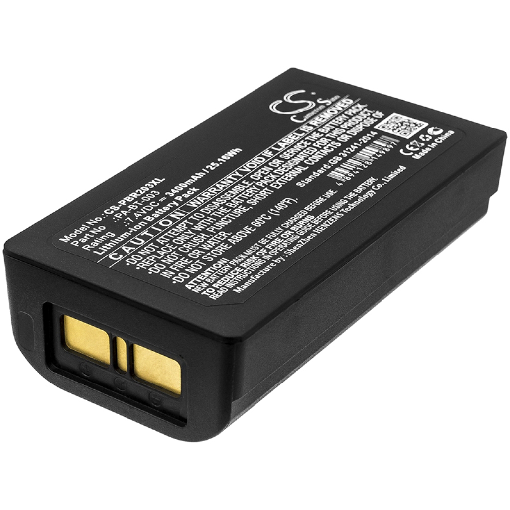 Batería de la impresora Brother RJ-2140