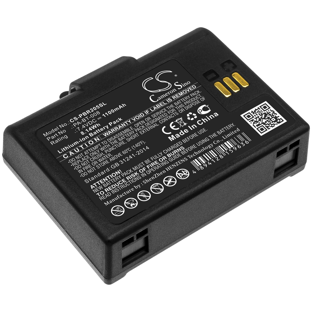Batería de la impresora Brother CS-PBR205SL