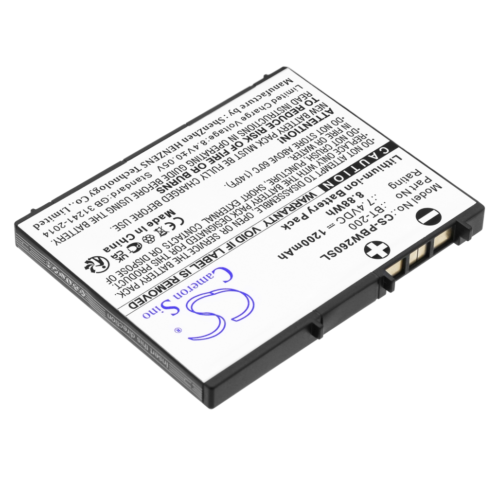 Batería de la impresora Brother CS-PBW260SL