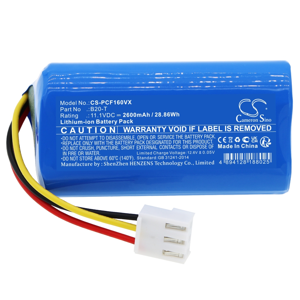 Batería de vacío Proscenic CS-PCF160VX