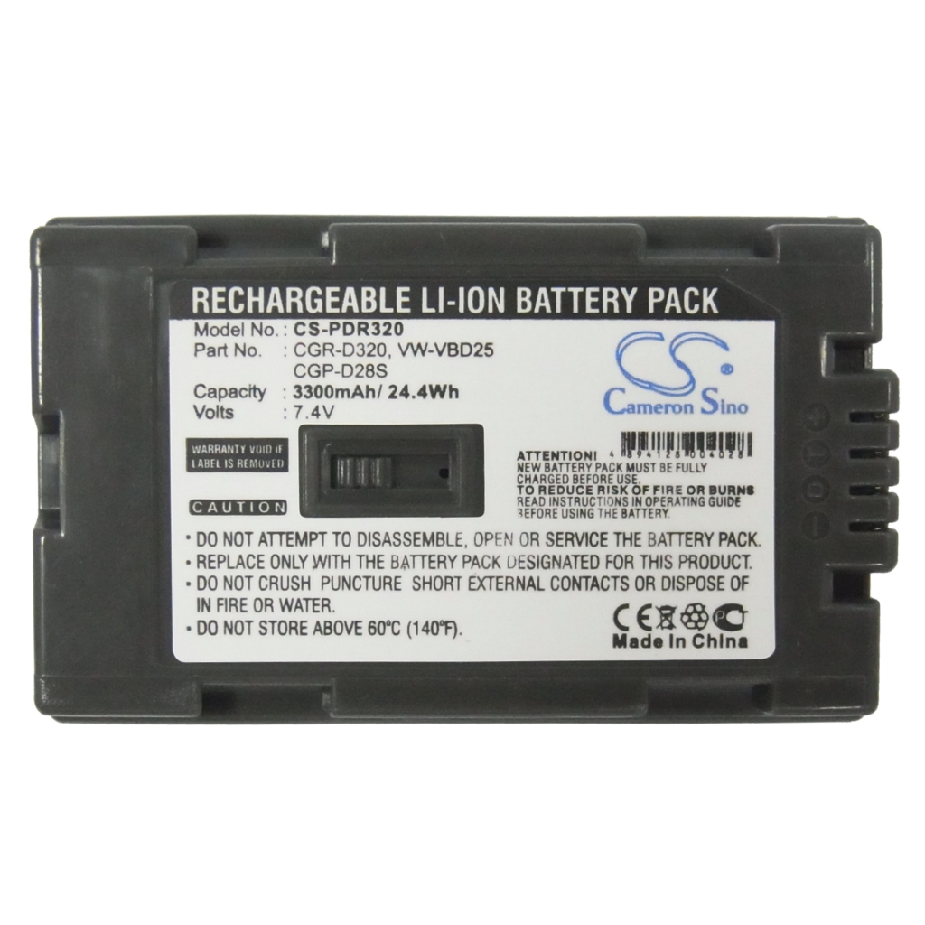 Batería de la cámara Panasonic NV-DA1B
