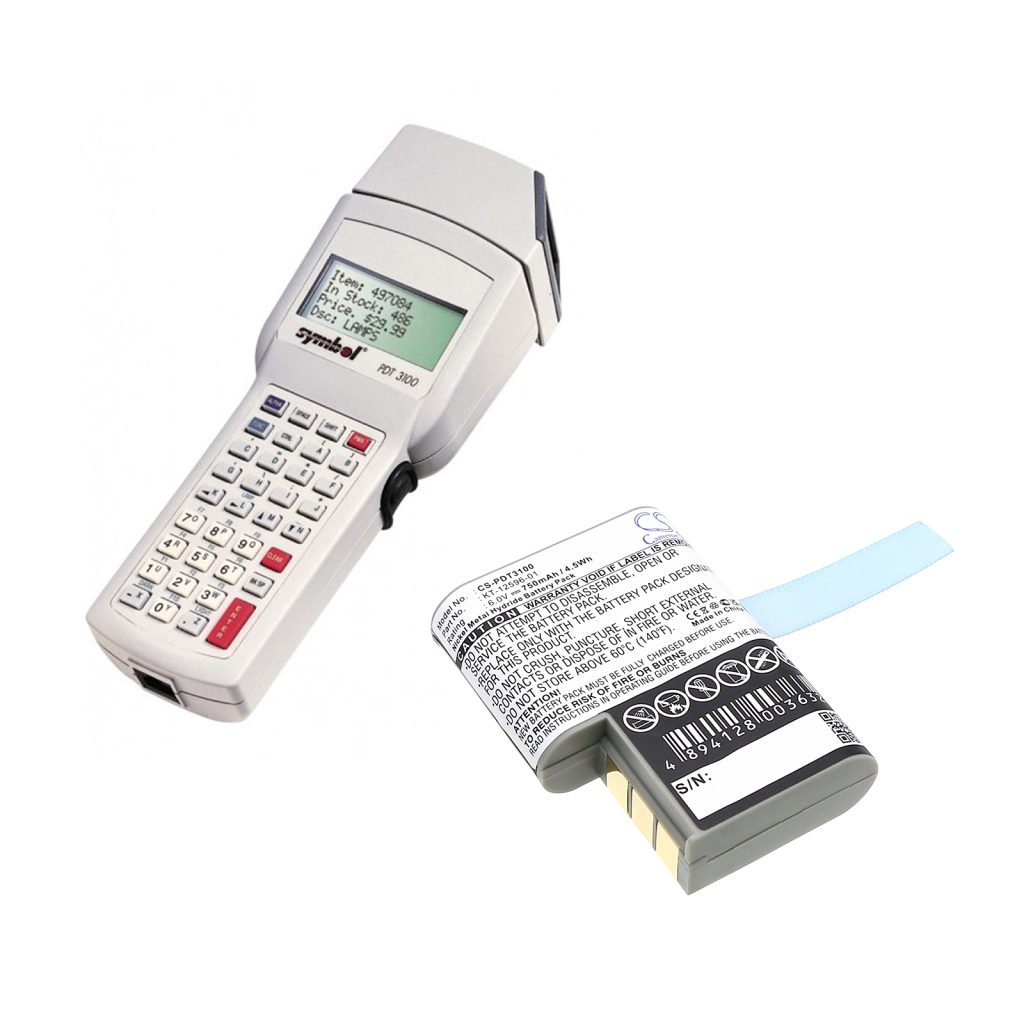Batería de código de barras, escáner Symbol PDT 3140