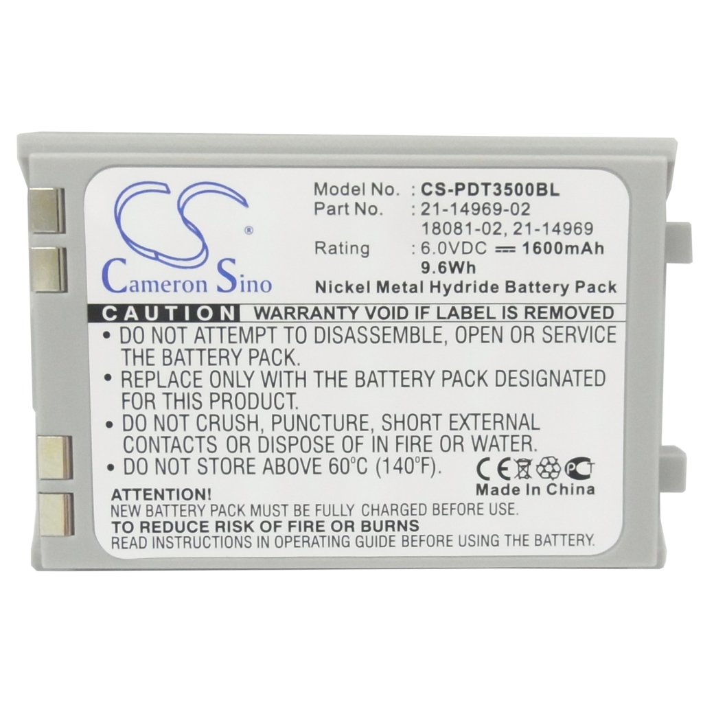 Batería de código de barras, escáner Symbol CS-PDT3500BL