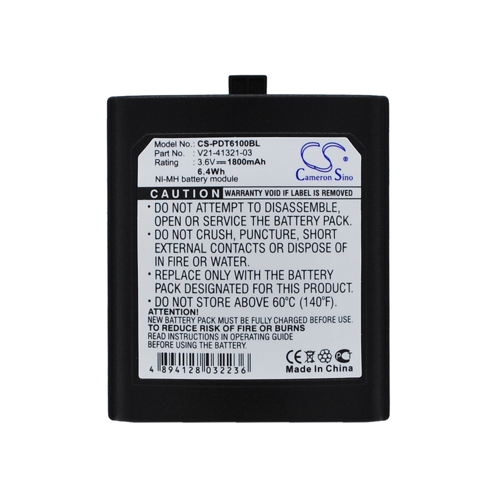 Batería de código de barras, escáner Symbol CS-PDT6100BL