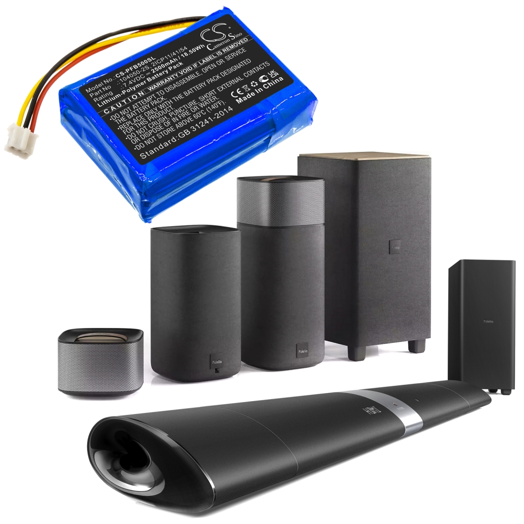 Batería del altavoz Philips Fidelio E6