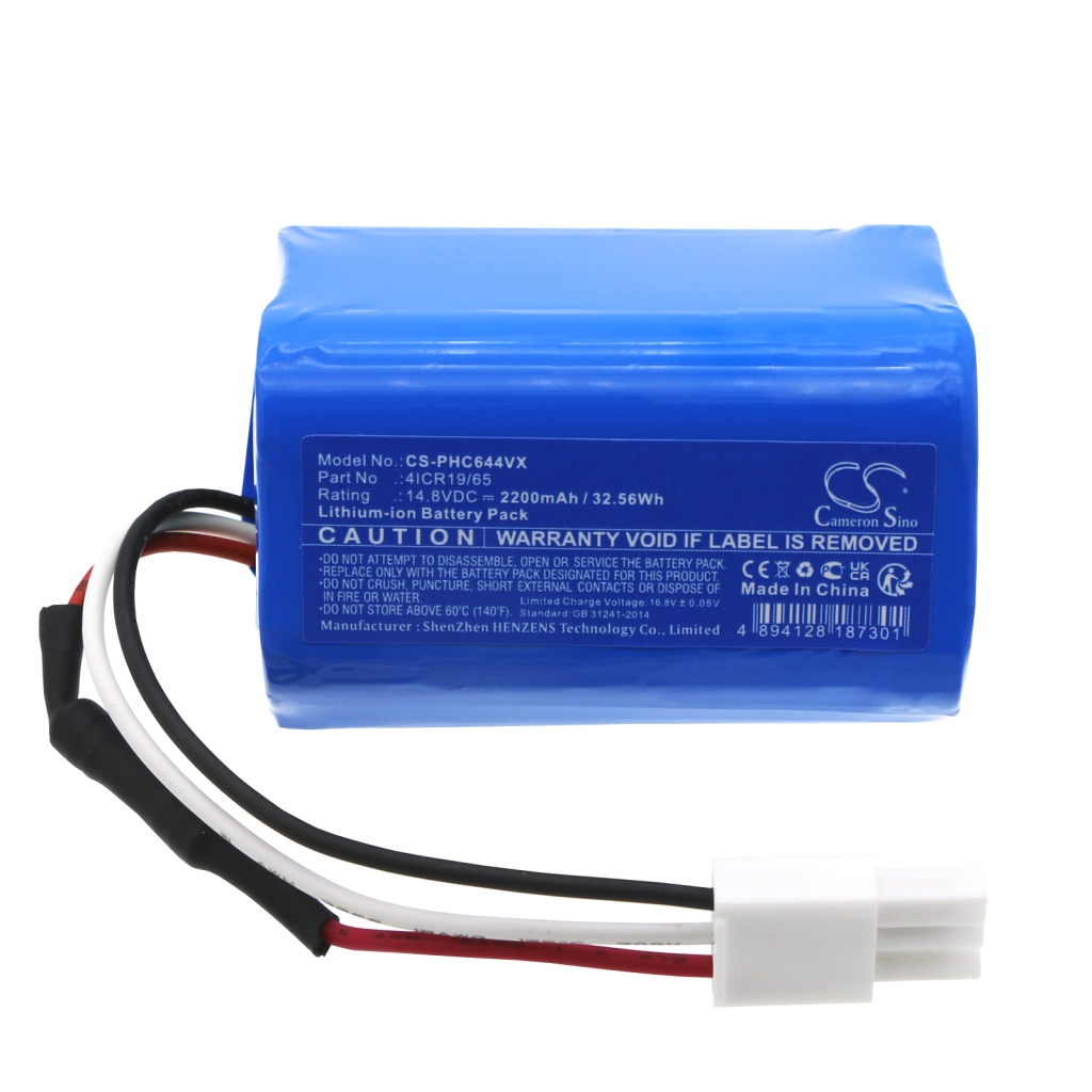 Batería de vacío Philips PowerPro Aqua FC6400