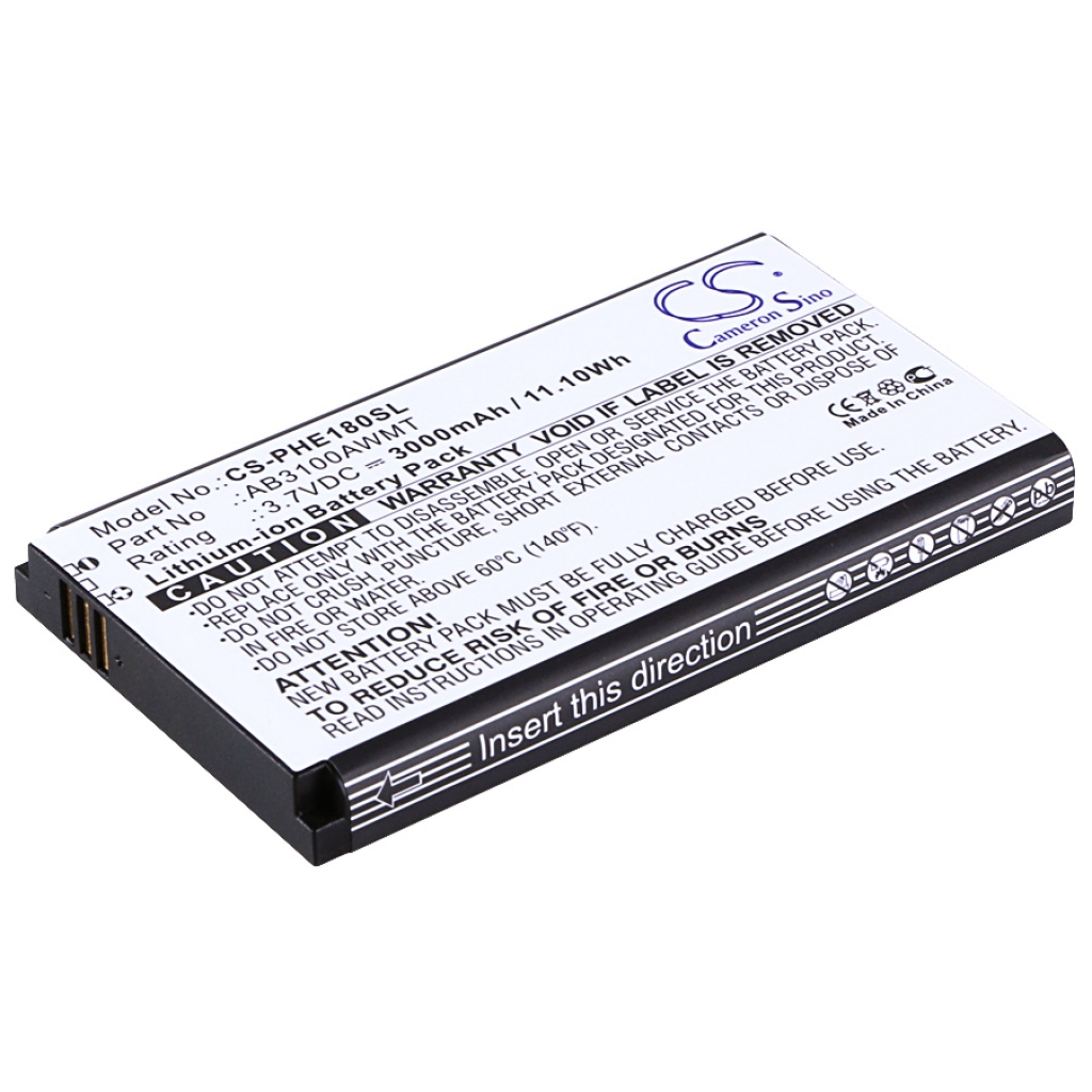 Batería del teléfono móvil Philips CS-PHE180SL