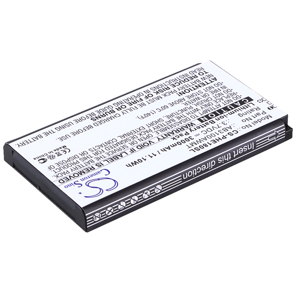 Batería del teléfono móvil Philips CS-PHE180SL