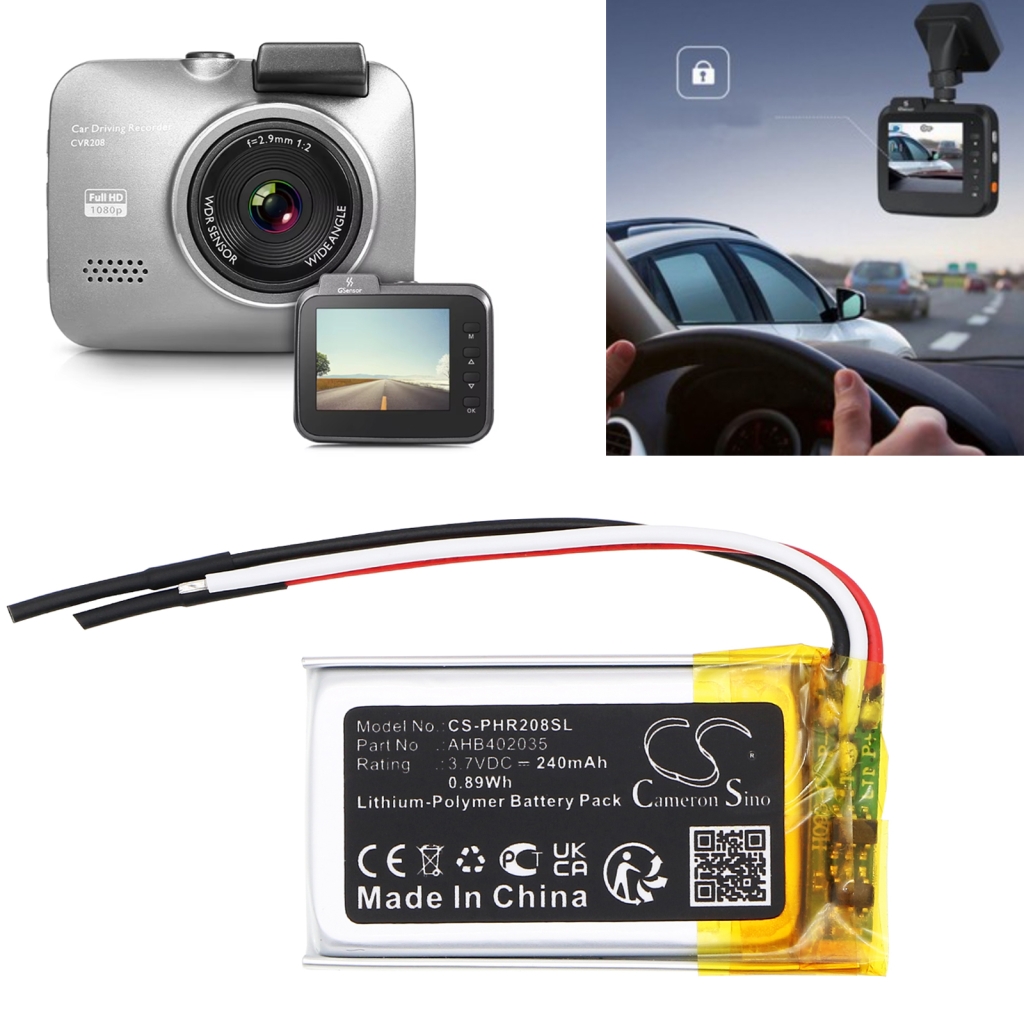 Batería de la cámara de seguridad del hogar Philips CS-PHR208SL