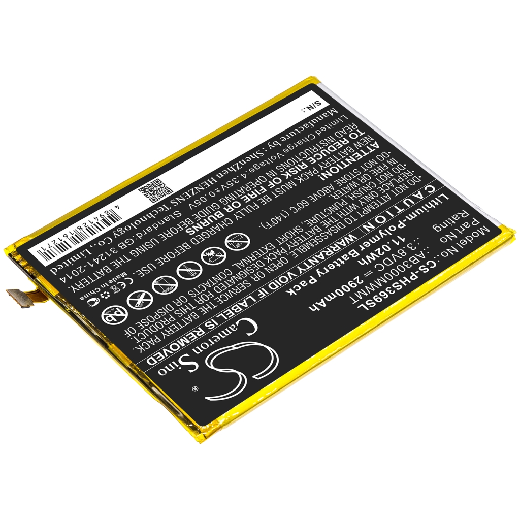Batería del teléfono móvil Philips CS-PHS369SL