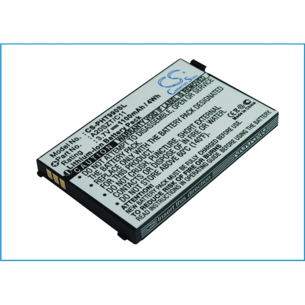Batería del teléfono móvil Philips Xenium 9a9T