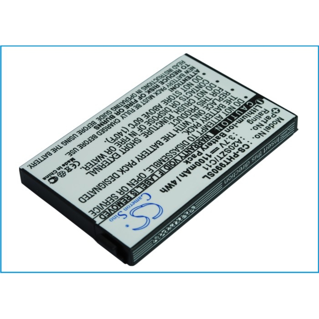 Batería del teléfono móvil Philips Xenium 9a9T
