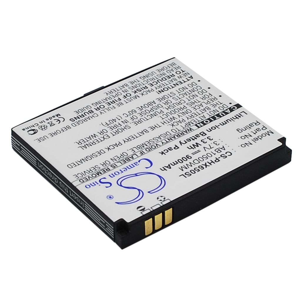 Batería del teléfono móvil Philips Xenium X650