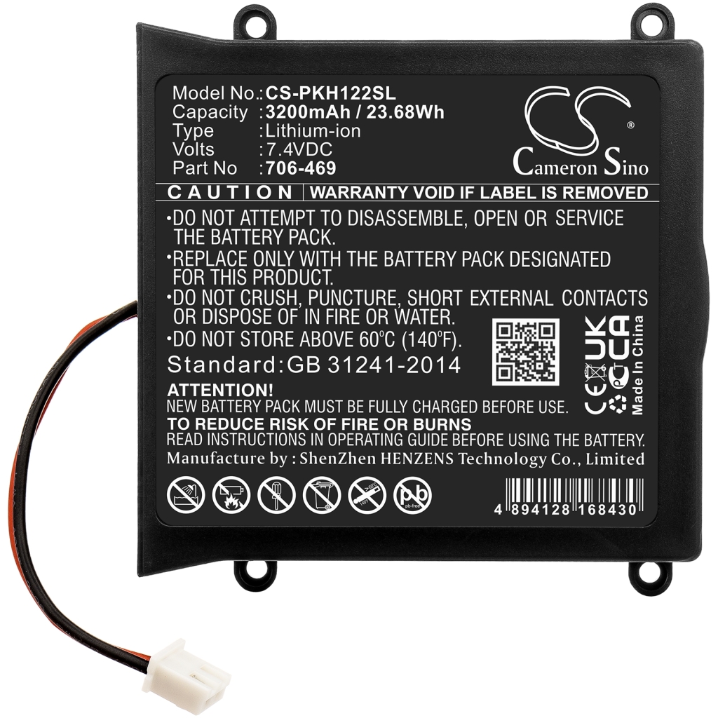Batería para herramientas eléctricas Peaktech CS-PKH122SL