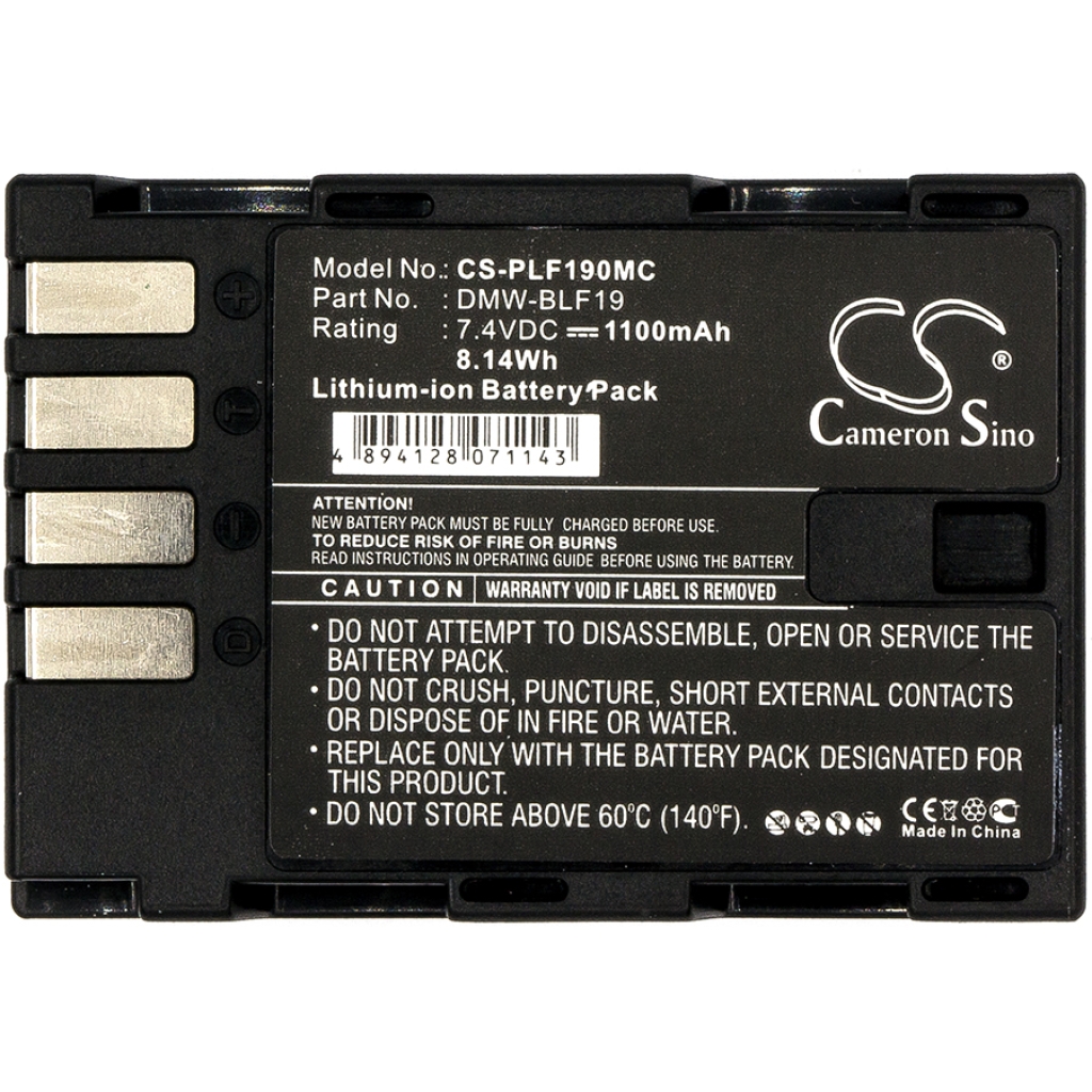 Batería de la cámara Panasonic Lumix DMC-GH4KBODY