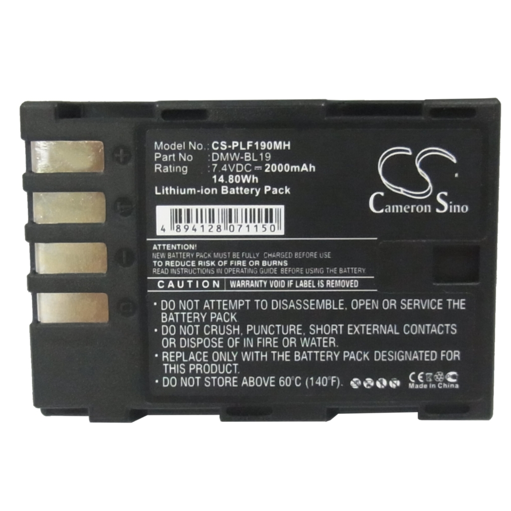 Baterías Sustituye DMW-BLF19E