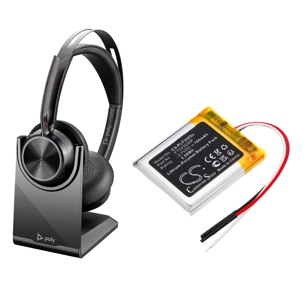 Batería para auriculares inalámbricos Plantronics Voyager Focus 2
