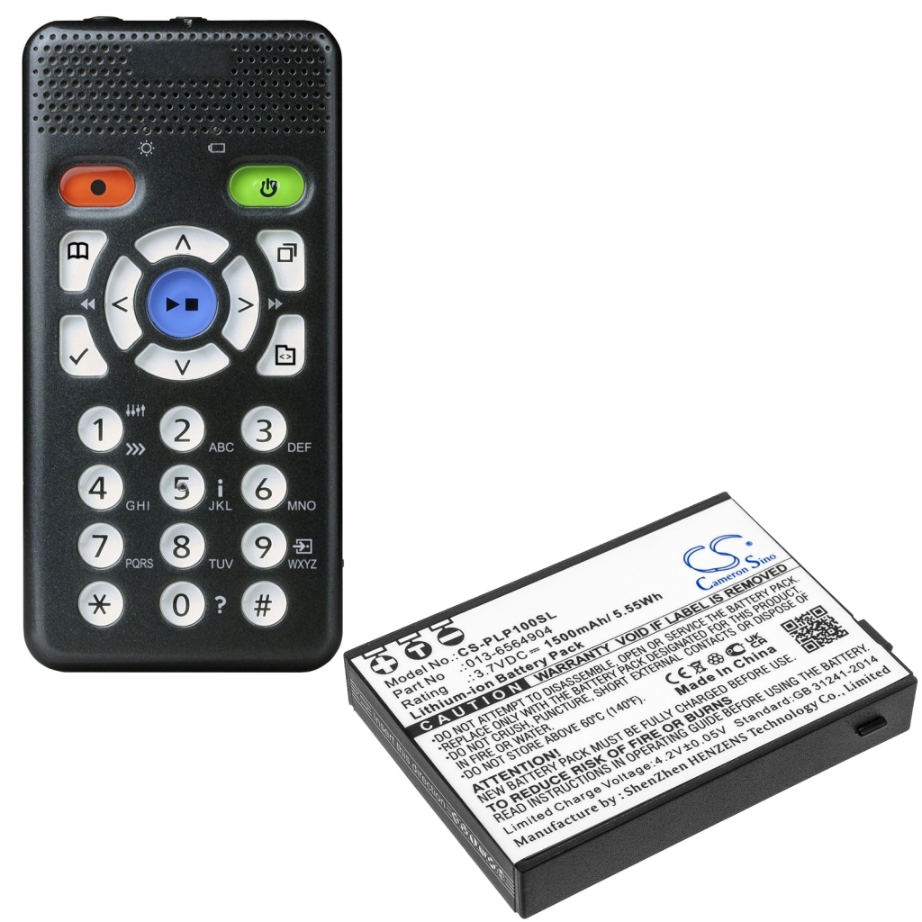 MP3, MP4, PMP Batería Plextalk CS-PLP100SL